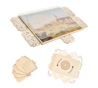 VEVOR 2000 Piece Rotating Puzzle Board with 5 Drawers and Cover, 102x74cm Portable Wooden Table, Jigsaw Puzzle Accessories for Adults, Puzzles Organizer Storage System, Birthday Gift for Mom