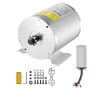 VEVOR 2000W Brushless DC Electric Motor Kit 48V 4300RPM Motor with Upgraded Speed Controller, Reliable Silent Operation for Go-Karts, Electric Bike, Motorcycle, Scooter