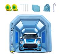 VEVOR 20x10x8ft Inflatable High Powerful 480W750W Blowers Spray Booth Paint Air Filter System for Car Parking Tent Workstation