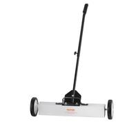 VEVOR 22.7 kg Rolling Magnetic Sweeper with Wheels, Push-Type Magnetic Pick Up Sweeper, 61 cm Large Magnet Pickup Lawn Sweeper with Telescoping Handle