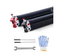 VEVOR Garage Door Torsion Springs Pair of 0.225 x 2 x 27 inch with Winding Bars