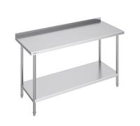 VEVOR Stainless Steel Work Table Commercial Kitchen Work Food Prep Table 24"x60"