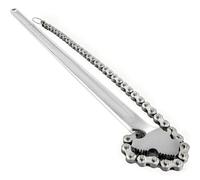 Vevor 24Inch Chain Wrench Carbon Steel Chain Pipe Wrench Heavy Duty 6.7 Inch Diameter Capacity Chain Strap Filter Wrench