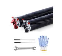 VEVOR Garage Door Torsion Springs Pair of 0.250 x 2 x 35 inch with Winding Bars