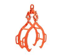 VEVOR 28in Log Lifting Tongs, 4-Claw Log Tongs, Heavy Duty Steel Log Grapple, 2650LBS Lifting Capacity, Swivel Log Graper Timber, Eagle Claw Design, Log Skidding Tongs for Trucks, Tractors, Forklifts