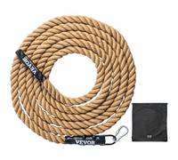 VEVOR Gym Climbing Rope, 1.5" Diameter 25 ft Length Gym Fitness Training Rope, Gym Exercise Workout Rope for Adults, Climbing Rope for Fitness and Strength Training, Climbing Exercise, Home Workout