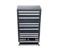 VEVOR Drill Bit Dispenser Organizer Cabinet 3 Pieces Three-Drawer Five-Drawer