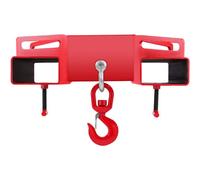 Vevor 3 Ton Forklift Lifting Hook 6000 Lbs Capacity Lift Truck Fork Hoist Swivel Hook Mobile Crane Forklift Attachments