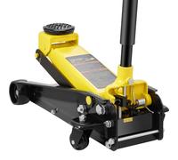 VEVOR Floor Jack, 3 Ton Low Profile Floor Jack, Heavy-duty Steel Racing Floor Jack with Single Piston Quick Lift Pump, Floor Jack Lifting Range 5.12"-20"