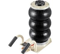 VEVOR 3 TON Pneumatic Jack 140-450 mm 0.8-1.0 MPa Inflatable Jack 3 Air Cushion Quick Lift Easy Portable for Car SUV Workshop Garage White