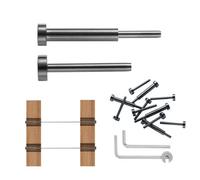 Vevor 30 Pack Invisible Cable Railing Kit, T316 Stainless Steel 3.2mm Invisible Receiver And Swage Stud End For Cable