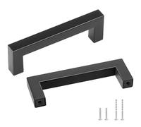 VEVOR 30 Pack Stainless Steel Kitchen Square Cabinet Handles Pulls 3.86in / 96mm