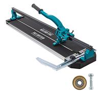 VEVOR 31 Inch Tile Cutter Single Rail Manual Tile Cutter 3/5 in Cap with Precise Laser Positioning Manual Tile Cutter Tools for Precision Cutting
