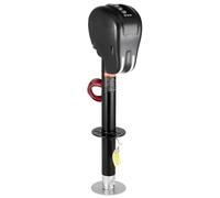 VEVOR 3500lb Electric Trailer Jack Heavy Duty Electric Trailer Jack with 2 Way Connector, Crank and Weatherproof Jack Cover, 240-760mm Hub