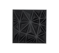VEVOR 3D Wall Panels, 33-Pack 11.81 x 11.81 in PVC Modern Art Minimalist Diamond Tiles, 32 Sq.Ft Coverage Accent Wall Panel, Interior Home Decor for Ceiling, Bedroom, Living & Gaming Room, Matte Black