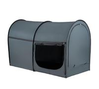 VEVOR 4 Doors Breathable Dream 0.28 in Fiber Poles Privacy, Full Size Block Out Light Bed Canopy, Fit for Kids Playhouse and Adults Sleeping Tent, 1900 x 990 x 1190 mm