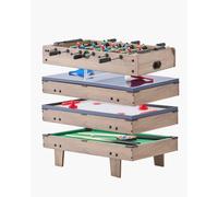 VEVOR 4-in-1 Combo Game Table Set, 32" Air Hockey Table, Multi Combination Table with Pool Billiard, Hockey, Foosball, Ping Pong, Pushers & Pucks, Spo