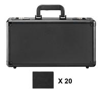 Vevor 4-Slot Card Storage Box, Coded Lock, For 108 Psa 76 Bgs 84 Sgc 388 Top Loaders Or 999+ Loose Cards
