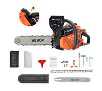 VEVOR 40cc Gas Chainsaw 1.8 HP Gas Powered 14 inch Chainsaw For Wood Cutting