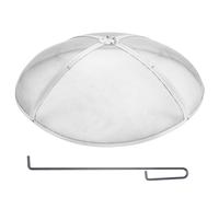 VEVOR 40" Round Firepit Spark Screen Cover Lid Stainless Steel Wood Burning
