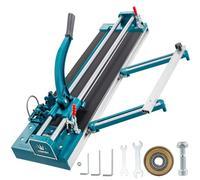 VEVOR 47Inch/1200mm Tile Cutter Double Rail Manual Tile Cutter 3/5 in Cap w/ Precise Laser Positioning Manual Tile Cutter Tools for Precision Cutting