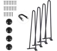 VEVOR 482.6MM Hairpin Furniture Legs Solid Metal Heavy Duty Dining Table Leg