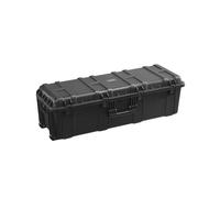 VEVOR 5.5 Cu.ft Weatherproof Hard Case, Large Capacity Waterproof Hard Case with 3 Handles, IP67 Waterproof Protective Case with 6 Clips, 6 Padlock Holes, and Foam Inserted for Large Equipment, Black