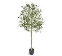 VEVOR 5 FT Artificial Olive Tree Green Natural Tall Faux Lifelike Fake Plant