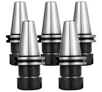VEVOR 5 PCS Collet Set, CAT40 ER32 Collet Chuck, for CNC Engraving Machine & Milling Lathe Tool (CAT40 ER32)