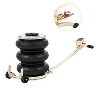 VEVOR 5 Ton/4999.9 kg Pneumatic Jack Triple Bag Air Jack Lifting Height 16.5-40.6 cm Inflatable Car Jack Lifter Pneumatic Air Jack 4999.9 kg Capacity