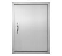 Vevor Bbq Access Door 508X686mm Single Ss Flush Mount W/handle For Bbq Island Grilling Station
