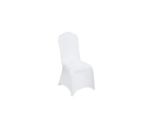 VEVOR 50pcs/100pcs/150pcs Chair Cover Wedding Spandex Flat Fronted Chair Covers Stretch Fabric Removable Washable Protective Wedding Chair Slipcovers