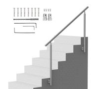 VEVOR 59 in Handrails for Outdoor Steps Staircase for Porch Deck Side-mount
