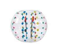 VEVOR Inflatable Bumper Balls 1-Pack, 5FT/1.5M Body Sumo Zorb Ball, 0.8mm Thick PVC Human Hamster Bubble Knocker for Outdoor Sports Team Gaming Play, Bopper Toy for Garden Yard Park, Multicolor