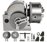 Vevor 6"/160mm, 6-1/2"/168mm, 5"/128mm Universal Dividing Head 1:40 Indexing Head Milling For Milling Grinding Drilling