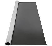 VEVOR 6.6x3.9ft PVC Vinyl Dance Floor Roll - Black/Grey Reversible Non-Slip Ballet Dance Floor for Jazz & Pop Style