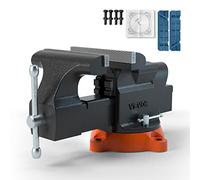 VEVOR 6" Engineer Vice w/ Anvil and Swivel Base Workshop Heavy Duty Bench Vise