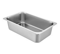 Vevor 6 Pack 20.9 X 12.8 X 5.9 Inch Full Size Steam Table Pan, 20.5L Stainless Steel Anti-Jam Food Pan