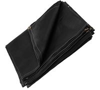 VEVOR 6 x 10 Ft Welding Blanket Black Fiberglass Blanket Portable Fiberglass Fire Retardant Blanket Welding Mat Welding Fireproof Thermal Resistant In