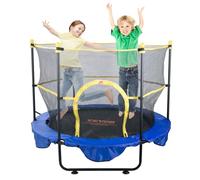 VEVOR 60" Trampoline for Kids with Enclosure Net, Toddler Trampoline Indoor & Outdoor Rebounder Trampoline for Kids Play and Exercise
