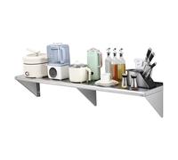 VEVOR 60" x 12" Stainless Steel Wall Mounted Shelf Kitchen Restaurant Shelving