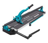 VEVOR 61 cm Tile Cutter Single Rail Double Brackets Manual Tile Cutter 1.5 cm Cap w/Precise Laser Manual Tile Cutter Tools for Precision Cutting