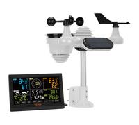 VEVOR 7-in-1 Wireless Weather Station 7.5 in Display for Indoor Outdoor-NO WIFI