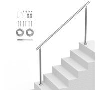 VEVOR 70.9 in/180cm Handrails for Outdoor Steps Staircase Seniors Porch Deck
