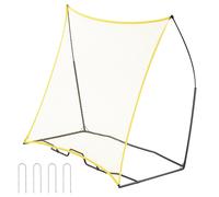VEVOR 7x7FT Soccer Rebounder Portable Soccer Trainer Net with Portable Bag