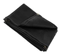 VEVOR 8 x 10 Ft Welding Blanket Black Fiberglass Blanket Portable Fiberglass Fire Retardant Blanket Welding Mat Welding Fireproof Thermal Resista