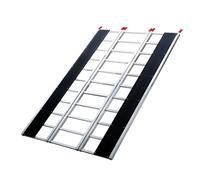 VEVOR 1500 LBS Capacity Loading Ramps for Motorcycle/Dirt Bike/Trailer/ATV/UTV/Garden Tractor/Lawn Mower, 3PCS, Silver, 2160 x 1375 x 39 mm