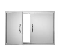 VEVOR 889x610 mm BBQ Island Access Door Outdoor Kitchen Door Stainless Steel
