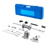 Vevor 9-Way Slide Hammer Puller Set, 15Pcs Front Wheel Hub Bearing Remover & Rear Wheel Axle Hub Dent Shaft Puller Tool