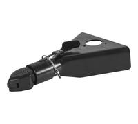 VEVOR A-Frame Trailer Coupler, Fits 2-Inch Hitch Ball Size, 7000 lbs Towing Capacity, Heavy Duty Steel Coupler, Ideal for Towing Station Wagons, Pickup Trucks, SUVs, Campers, Black Coating Surface